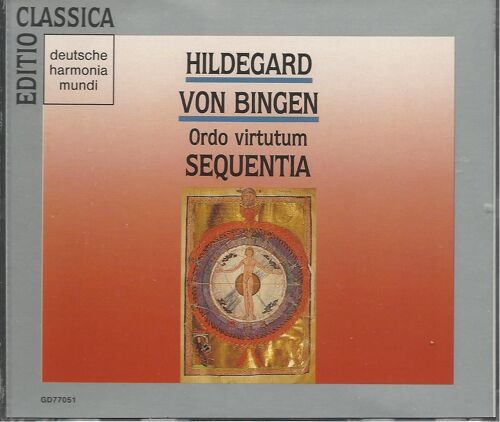 Hildegard Von Bingen (1098-1179) : Ordo Virtutum Le Jeu Des Vertus Drame Musical Par Carmen-Renate Köper Voix Récitante Hildegarde Von Bingen + William Mockridge Chant De Diabolus + Ensemble Sequentia