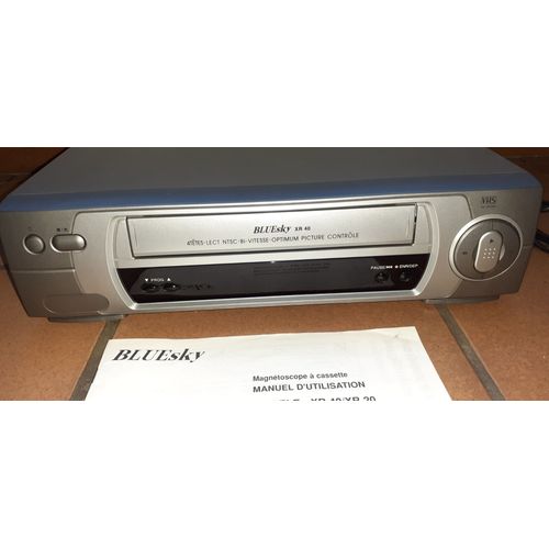 Magnétoscope VHS XR40 BLUESKY