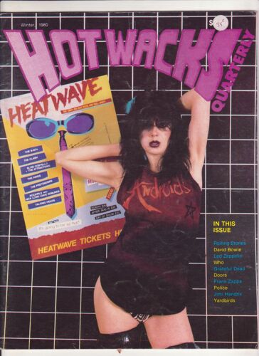  Hotwacks Quarterly, Canada Vol2 N°1 Winter 1980 Stones, Bowie, Led Zep, Who