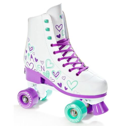 Patin A Roulettes Trista Taille Modulable Raven Adulte Enfant Mixte 35 Au 38 Violet/Menthe