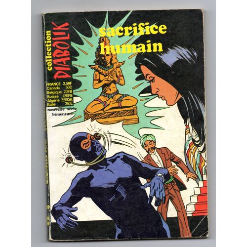 *Diabolik*  N° 30 : Sacrifice Humain