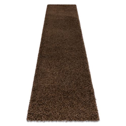 60x200 Cm Tapis, Le Tapis De Couloir Soffi Shaggy 5cm Marron - Pour La Cuisine, L'antichambre, Le Couloir