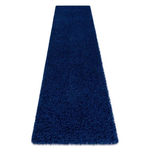 60x200 Cm Tapis, Le Tapis De Couloir Soffi Shaggy 5cm Bleu Foncé - Pour La Cuisine, L'antichambre, Le Couloir