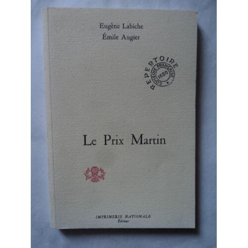Le Prix Martin - Comédie En Trois Actes