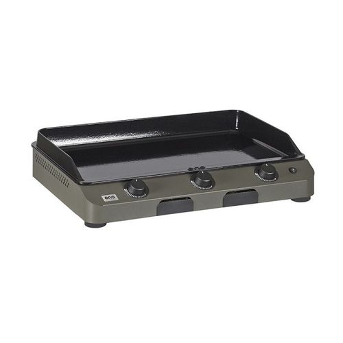 Plancha gaz Fusion 75 en acier gris cargo