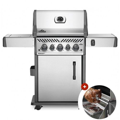 Barbecue gaz NAPOLEON Rogue 3 bruleurs et Sizzle Zone et arrie