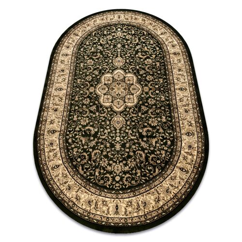 200x290 Cm Tapis Royal Adr Ovale Modèle 521 Vert
