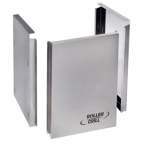 Kit d'accessoires Roller Grill R.HB53176 - pour chariot de barbecue - acier inoxydable