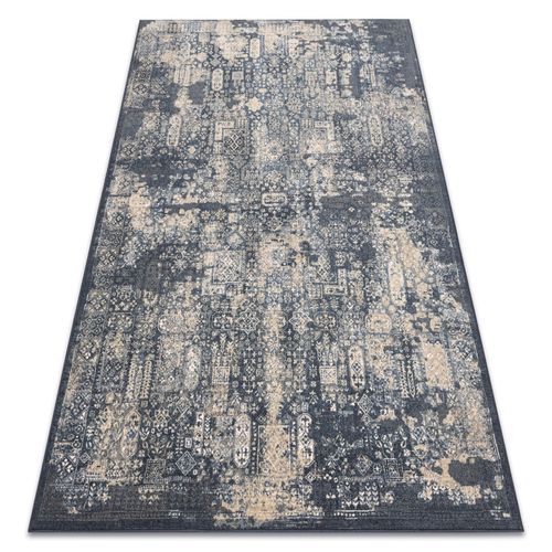 200x300 Cm Tapis Nain Rosette Vintage 7591/50911 Bleu Foncé / Beige
