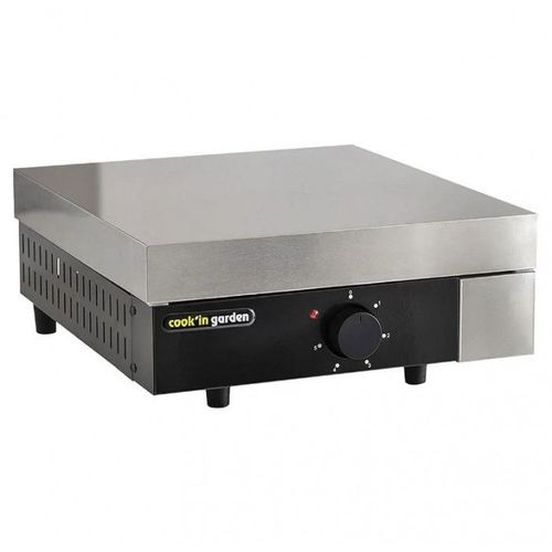 Plancha électrique COOK'IN GARDEN FINESTA 43 cm fonte émaillée avec capot