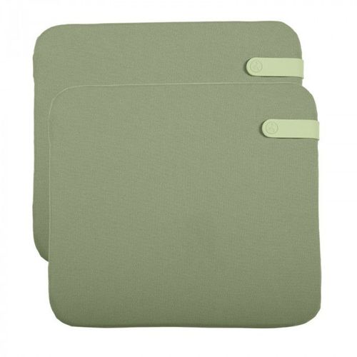 Duo De Galettes 45 X 41 Cm Pour Fauteuil Fermob Monceau - Vert Eucalyptus