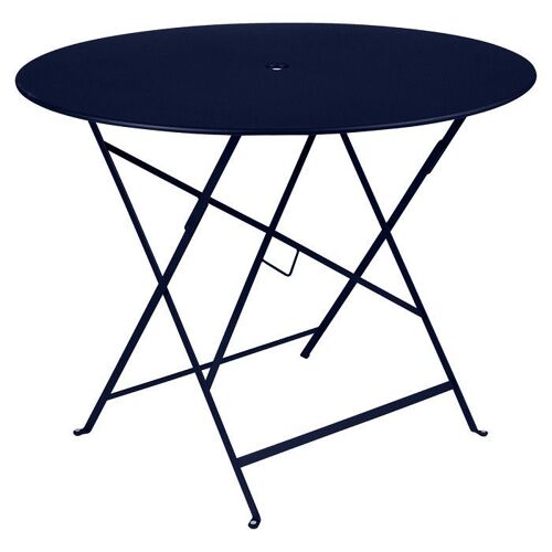 Table De Jardin 4 Personnes Fermob Bistro Ø 96 Cm - Bleu Abysse