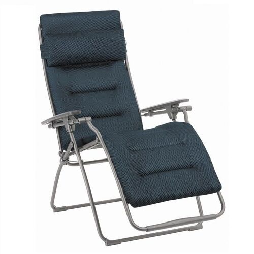 Fauteuil Relax Pliant Lafuma Futura Becomfort Bleu Encre