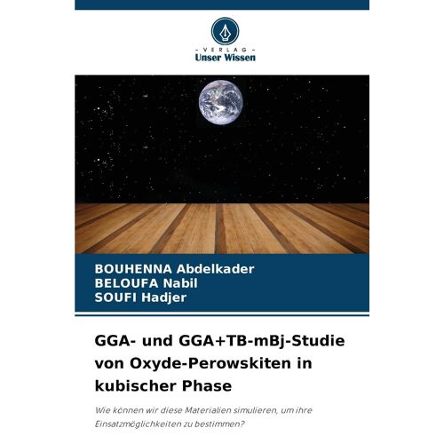Gga- Und Gga+Tb-Mbj-Studie Von Oxyde-Perowskiten In Kubischer Phase