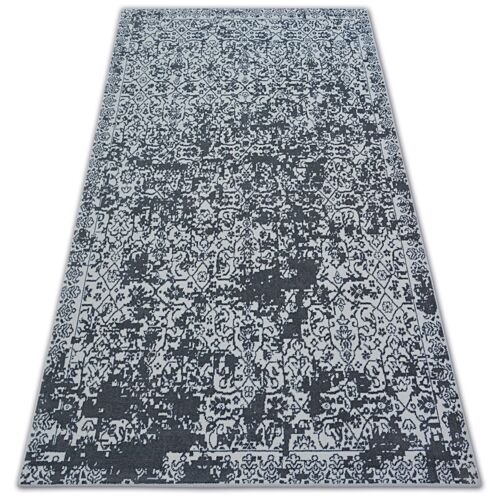 160x230 Cm Tapis Sense Micro 81260 Vintage Blanc/Anthracite