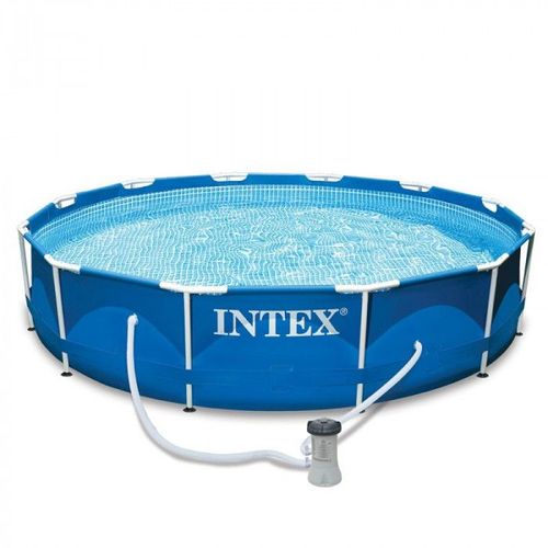 Piscine tubulaire Intex Metal Frame ronde 3,66 x 0,76 m 28212NP