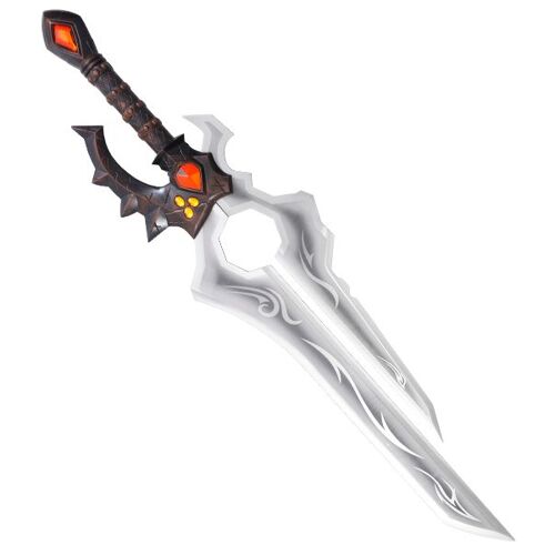 World of Warcraft King Varian Wrynn Shalamayne Epee Double Lame Repliksword