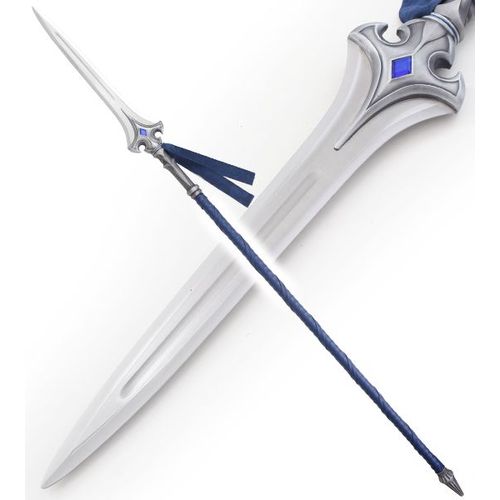 Warcraft Lance Garde Chevalier Replique Acier Repliksword