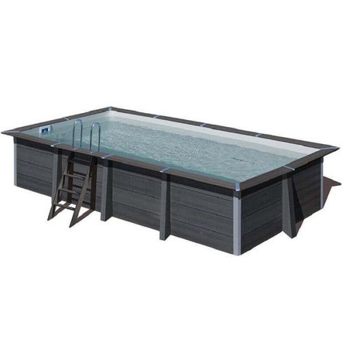Piscine composite Avant-Garde rectangulaire 6,06 x 3,26 x 1,24 m - Gré