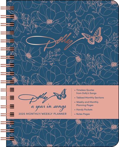 Dolly Parton: A Year In Songs Deluxe Organizer 2025 Monthly/Weekly Planner Calen