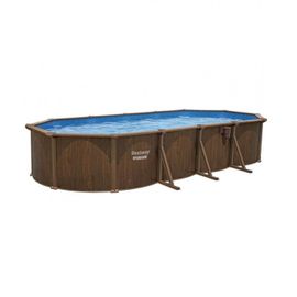 Piscine hors sol acier ovale 7,30 m x 3,60 m x 1,30 m Hydrium