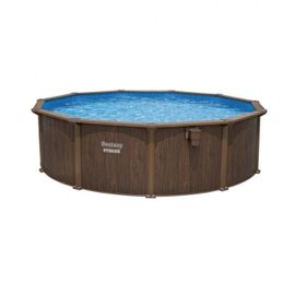 BESTWAY Piscine hors sol acier ronde 4,90 x 1,30 m Hydrium?