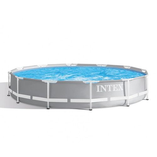 LE DEPOT BAILLEUL - Piscine tubulaire ronde Prism Intex 3,66 x 0,76 m avec accessoire Intex