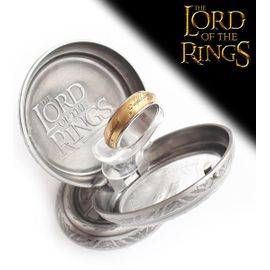 Le Seigneur des Anneaux - Anneau Unique Rotatif Dore NN1346 Repliksword