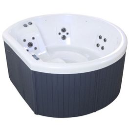 Spa acrylique halfmoon wave 3 netspa - rond 4 places