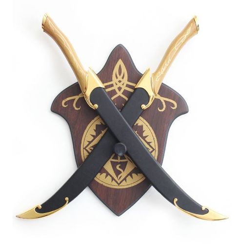 Le Seigneur des Anneaux Sabre + Fourreau + Plaque Legolas Epees Dagues Repliksword