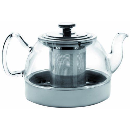 Ibili 621908 Théière En Verre Avec Filtre Induction 800 Ml