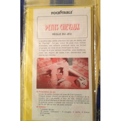 Jeu Voyage Petits Chevaux