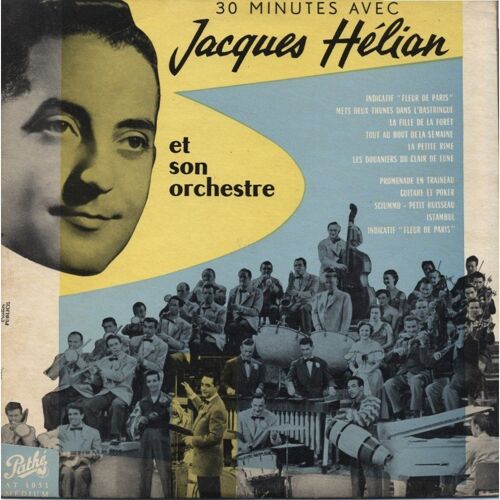 Lp 25cm « 30 Minutes Avec Jacques Hélian/59 »