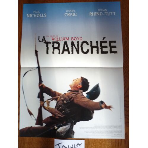 La Tranchée De William Boyd Avec Daniel Craig - Affiche Originale De Cinéma 40 X 60 Cm