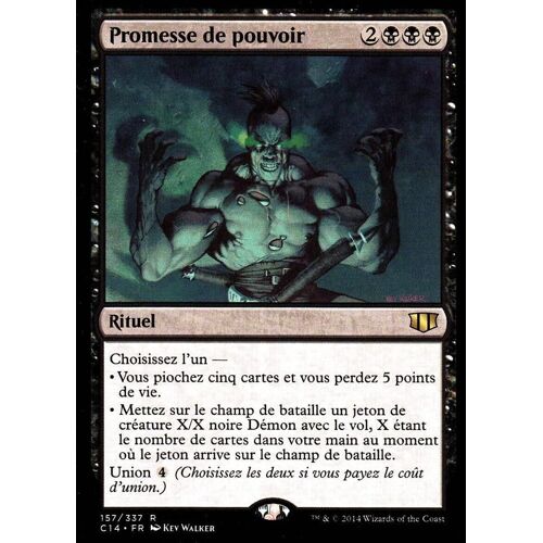 Promesse De Pouvoir - Commander 2014 Vf Rare 