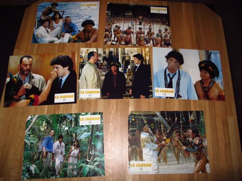Lot De 7 Photos D'exploitation Cinéma Le Jaguar