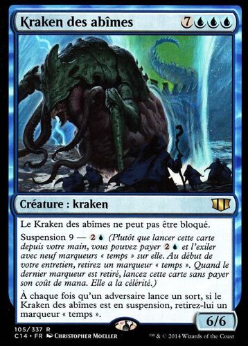 Kraken Des Abîmes - Commander 2014 Vf Rare 