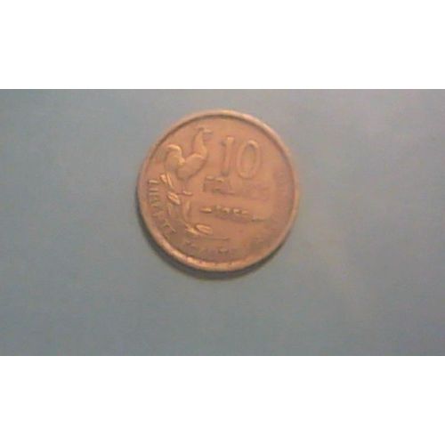 10 Francs 1955