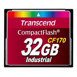 Transcend CF170 Industrial - Carte mémoire flash - 32 Go - 170x - CompactFlash
