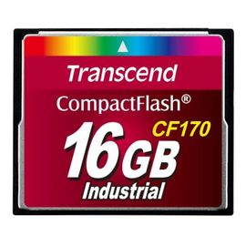 Transcend CF170 Industrial - Carte mémoire flash - 16 Go - 170x - CompactFlash
