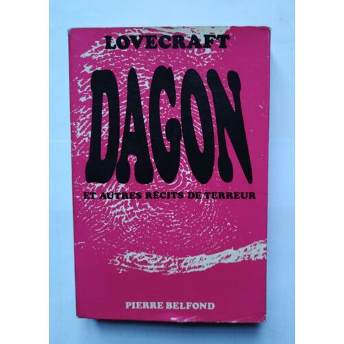 H.P. Lovecraft Dagon Et Autres Contes De Terreur 1969 Pierre Belfond