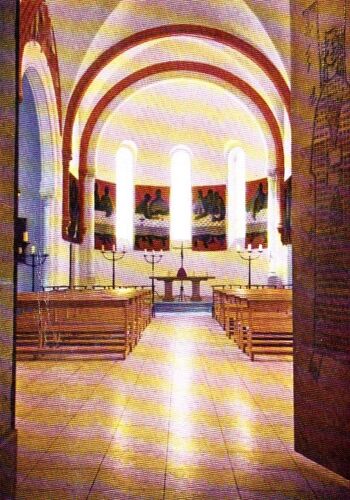 Eglise De Saint-Hugues-De-Chartreuse. Peinte Et Décorée Par J.M. Pirot.