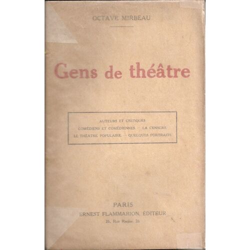 Gens De Théâtre