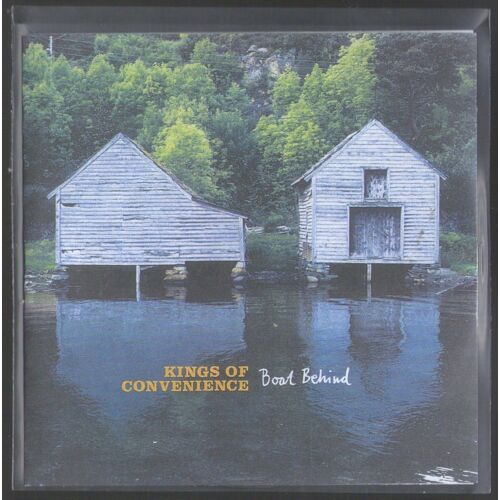 Kings Of Convenience Boat Behind French Collector 2 Titles Plastic Sleeve Tres Rare 