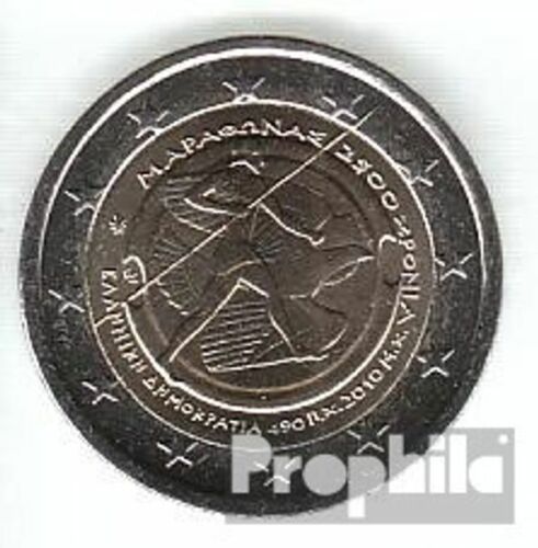 Grèce 2010 2 Euro Bataille De Marathon