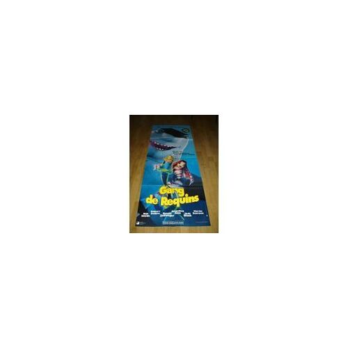 Gang De Requins - Affiche De Cinéma Pliée Du Dessin Animé 160x60 Cm