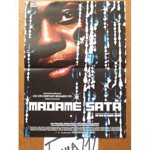 Madame Sata De Karim Aïnouz - Affiche Originale De Cinéma 40 X 60 Cm