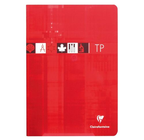 Clairefontaine Lot De 5 Cahiers Travaux Pratique Piqué 21x29,7 Cm 80 P Séyès 90g Uni 120g