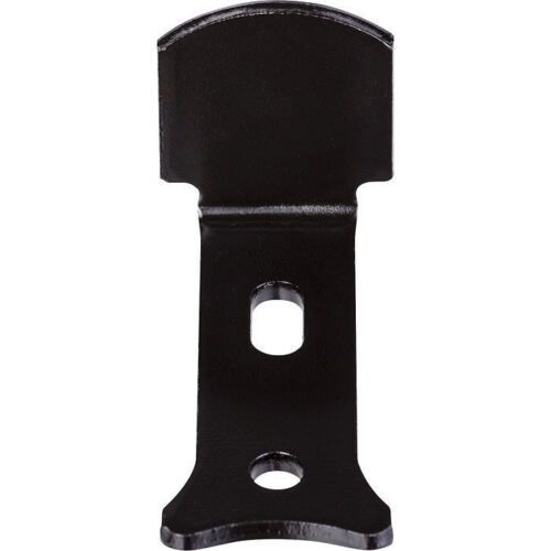 Espagnolette - Butée équerre acier noir - JARDINIER MASSARD - 69 x 34 mm