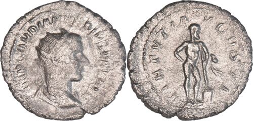 Rome - Gordien Iii - Antoninien - Fin 240 - Virtvti Avgvsti - Hercule Appuyé Sur Une Massue Et Tenant Le Léonté, Le Pied Sur Un Rocher - A177